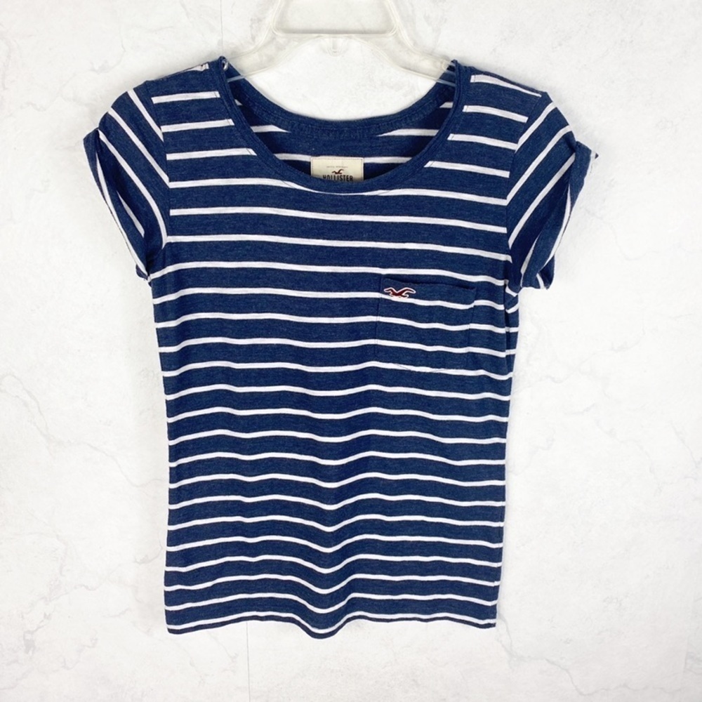 [HCO] Classic Stripe Pocket Tee